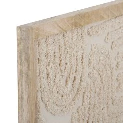 SEMA DESIGN Cadre Déco Ligne Tuftée écru 40x50cm - Blue Sand -Sema Design Boutique 76773 DET01 WEB