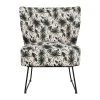 SEMA DESIGN Fauteuil Palmier Noir - Palmea