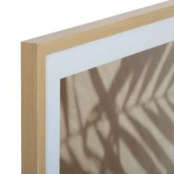 SEMA DESIGN Cadre Déco Feuille Palmier Beige 62x82cm - Sweet Leaves -Sema Design Boutique 76991 DET01 WEB