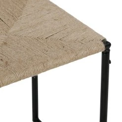 SEMA DESIGN Tabouret En Jute Naturel Et Fer Noir - Madeira 9 SEMA DESIGN Tabouret En Jute Naturel Et Fer Noir - Madeira -Sema Design Boutique 77124 DET03 WEB