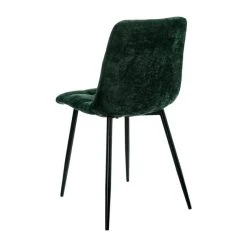 Ixia Chaise Salle à Manger En Tissu Vert - Mony -Sema Design Boutique 77b61 154414 03
