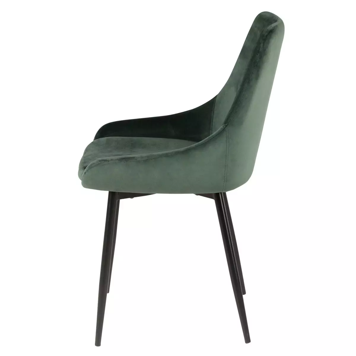 Zago Chaise Salle à Manger En Velours Vert Sapin - Ben 6 Zago Chaise Salle à Manger En Velours Vert Sapin - Ben – Image 4