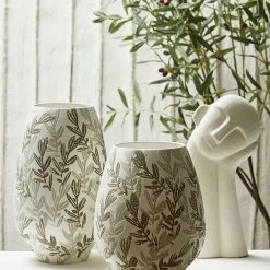 Côté Table Deco Visage Maceio Blanc Casse 20x12xh38cm Gres -Sema Design Boutique 9e377 amb hd 2022 01 pe ct 11751