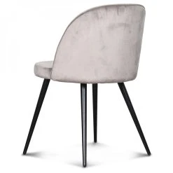 Opjet Chaise Salle à Manger En Velours Taupe - Ingrid 10 Opjet Chaise Salle à Manger En Velours Taupe - Ingrid -Sema Design Boutique a0425 taupe 3