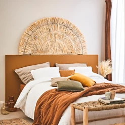 SEMA DESIGN Tête De Lit Demi-cercle En Feuille De Palmier 160x80cm - Flora Gipsy -Sema Design Boutique b3a28 tete de lit demi cercle au dessus de votre lit