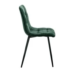 Ixia Chaise Salle à Manger En Tissu Vert - Mony -Sema Design Boutique e458f 154414 02