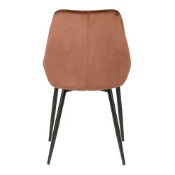 Zago Chaisel Salle à Manger En Velours Marron - Ben -Sema Design Boutique e8b75 bari cha07v 11