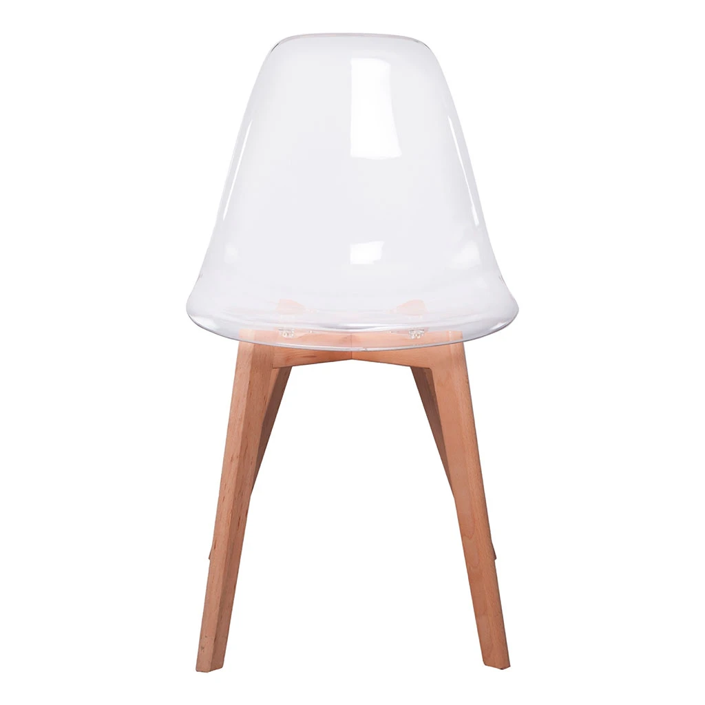 Home Déco Factory Chaise Salle à Manger Scandinave Transparente 5 Home Déco Factory Chaise Salle à Manger Scandinave Transparente – Image 3